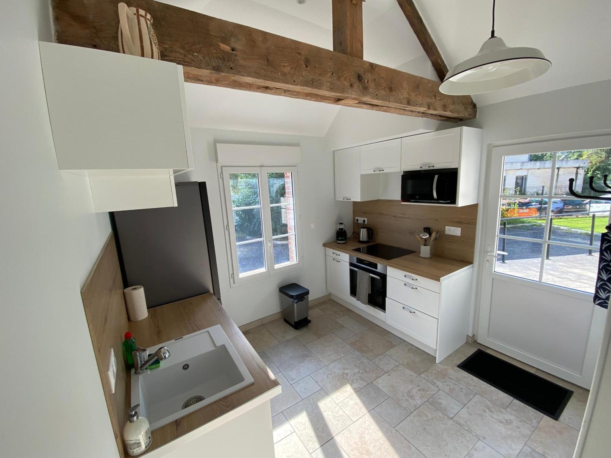 Maison 2 Chambres Avec Parking Et Jardin Noyon Zewnętrze zdjęcie